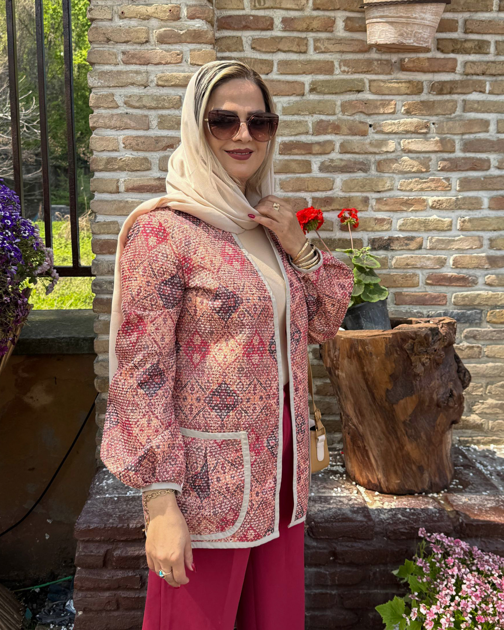 کت ژاکارد مزون نازلی